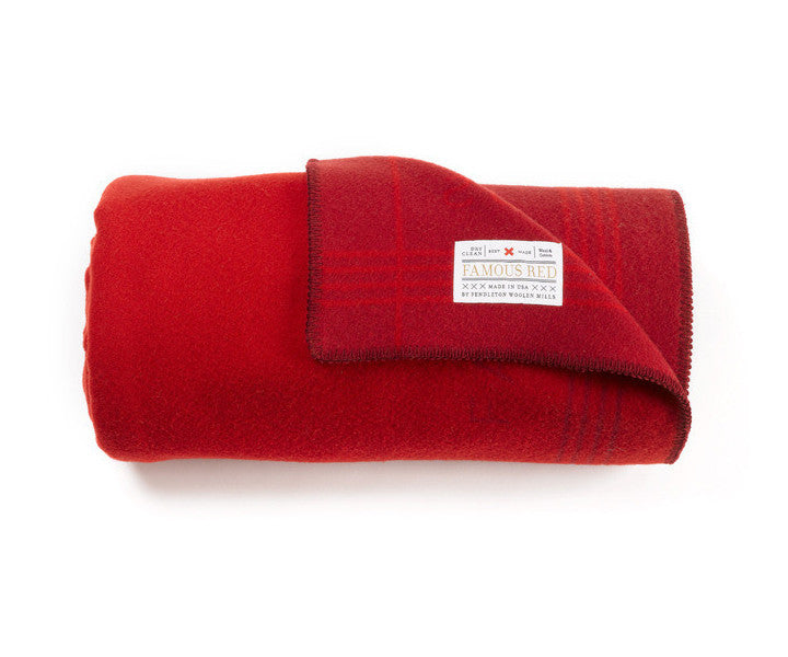 Famous Red Wool Blanket